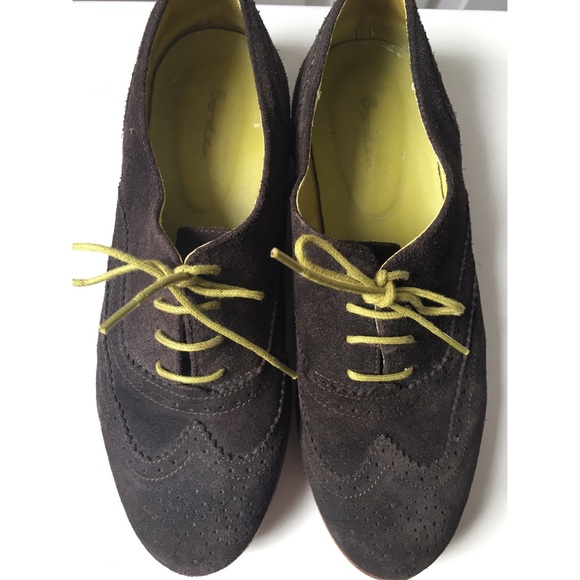 Boden Shoes - Boden Brown Suede Oxfords